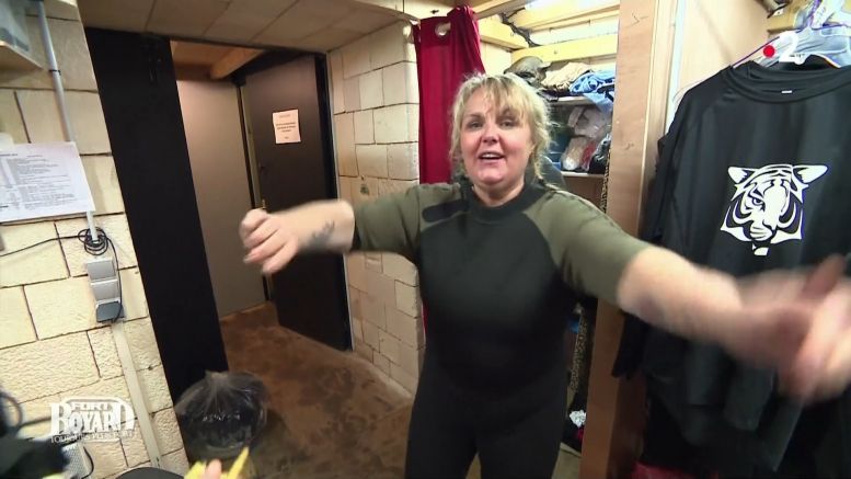 La costumerie / Salle de Maquillage (cellule 020 021) en 2019