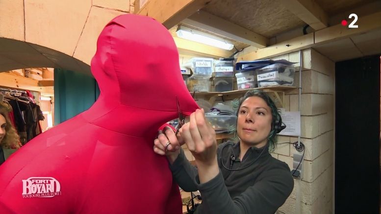 La costumerie / Salle de Maquillage (cellule 020 021) en 2019