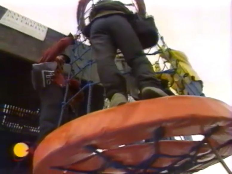 La plateforme extérieure en 1993