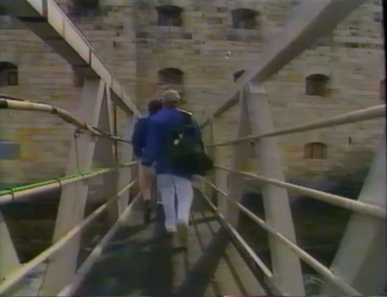 La plateforme extérieure en 1994