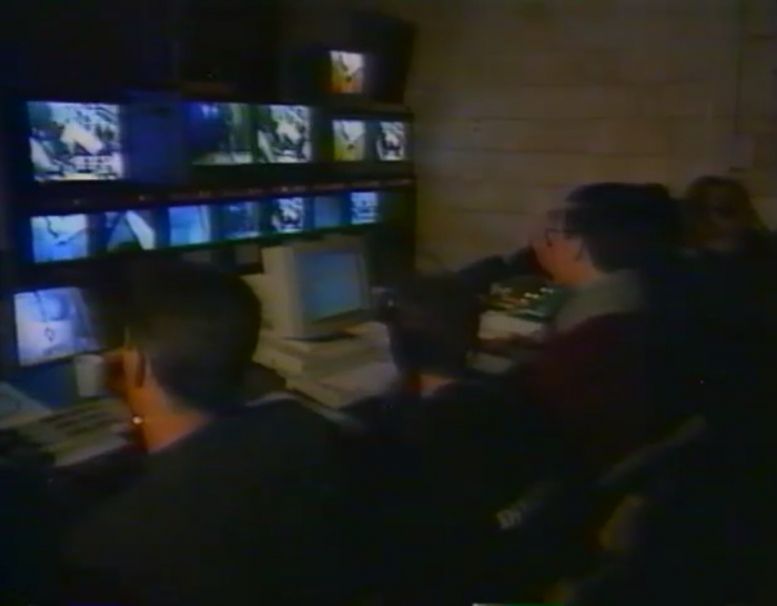La régie vidéo (cellule 015) en 1994