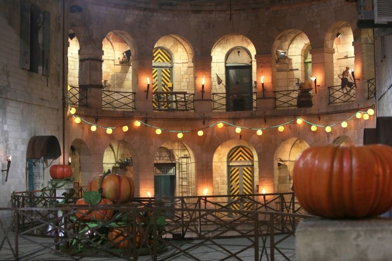 Le fort aux couleurs d\'Halloween