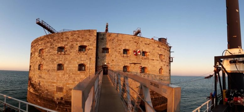 Le fort vu depuis la plateforme