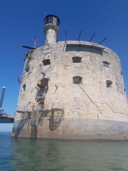 Le Sud du fort (carrelet)