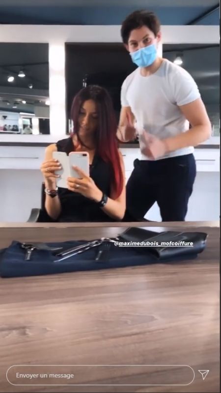 Delphine Wespiser débute sa transformation avant les tournages !