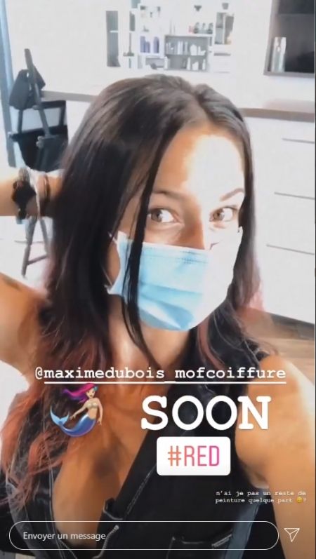 Delphine Wespiser débute sa transformation avant les tournages !