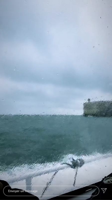 Arrivée au fort pour le premier jour de tournages