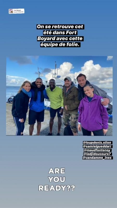 La 4e équipe qui défiera la fort (ordre de tournage)