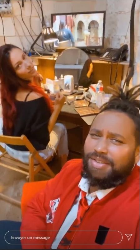 Kévin Razy dans son costume