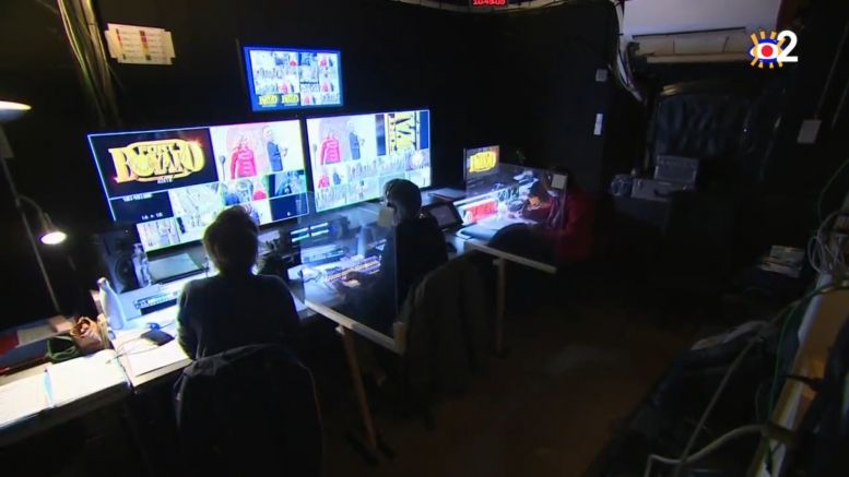 La cellule 015 (régie vidéo) en 2020