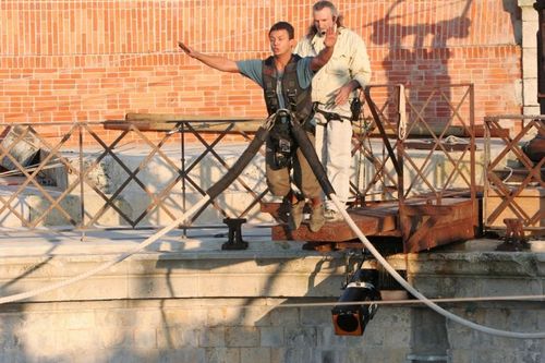 Amine s'élançant pour le Saut à l'élastique