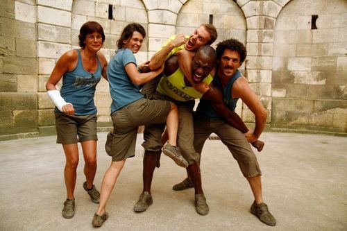 Tomer Sisley, Stéphanie de Monaco, M Pokora, Adeline Blondieau, et Pascal Genteil
