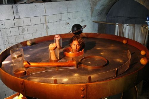Mattéo Vallon dans l'épreuve du Planétarium