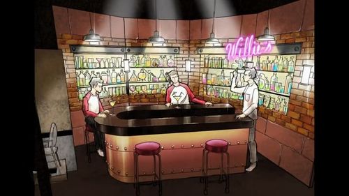 Illustration du Bar Clandestin de Willy Rovelli