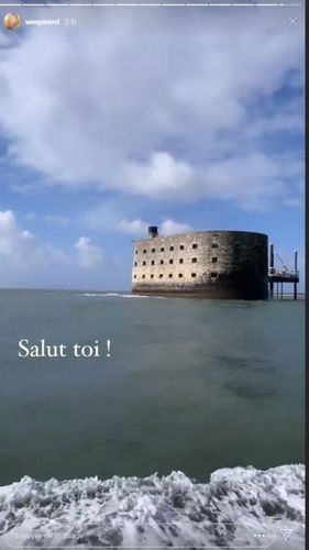 Arrivée au fort pour Delphine