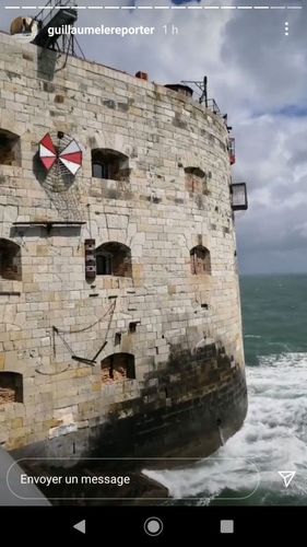 Le fort vu depuis la plateforme.