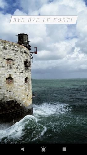 Le fort vu depuis la plateforme