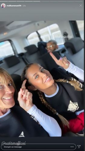 Nathalie Simon et Malika Ménard