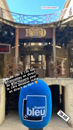 Willy était en direct du fort pour la radio