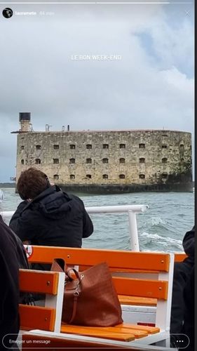 Retour à terre à bord de la fée des îles.