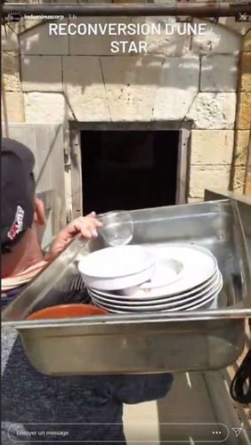 Vincent Lagaf' est devenu serveur