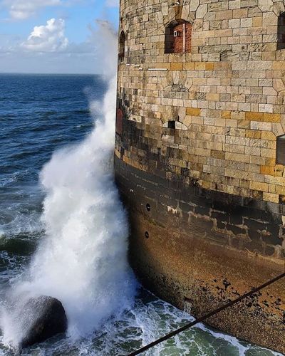 Forte houle à boyard