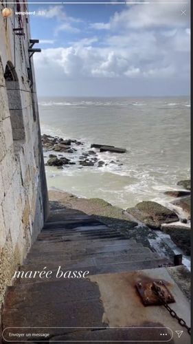 Le fort à marrée basse
