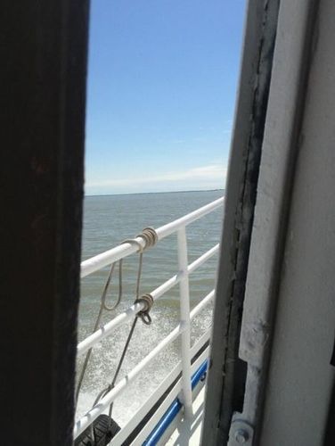 Préparation de la 24e saison de Fort Boyard. Traversée vers le caillou!