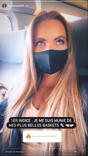 Amandine Petit en route pour le fort