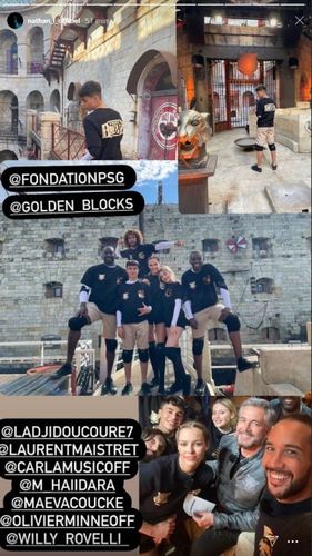 Tournage pour la deuxième partie de soirée