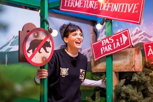 Erika Moulet dans la cellule du Trappeur