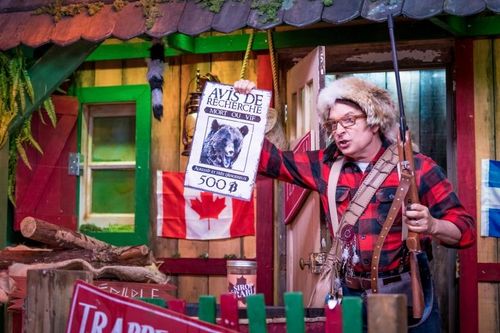 Gary Boo dans la cellule de la Cabane du Trappeur