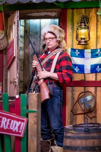 Gary Boo dans la cellule de la Cabane du Trappeur