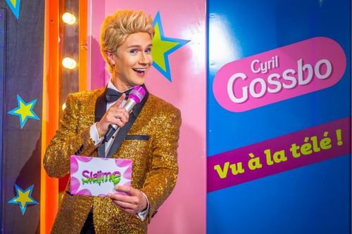 Cyril Gossbo dans l'épreuve du Slaïme