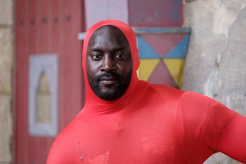 Ladji Doucouré prêt pour l'épreuve de l'Araignée