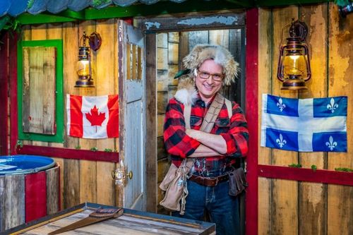 Gary Boo dans la cellule de la Cabane du Trappeur