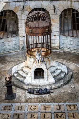Le trésor du fort gardé par un tigre