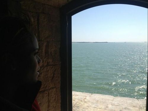 Vue du Fort Boyard!!!! @France2tv @ouiiiiii_nadege @MajidBERHILA @huguesduquesne @florentpeyreoff @patricelaffont