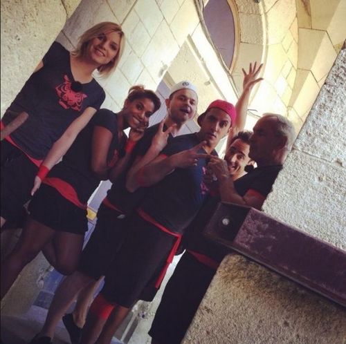 L\'équipe en mode pause... #fortboyard 2013