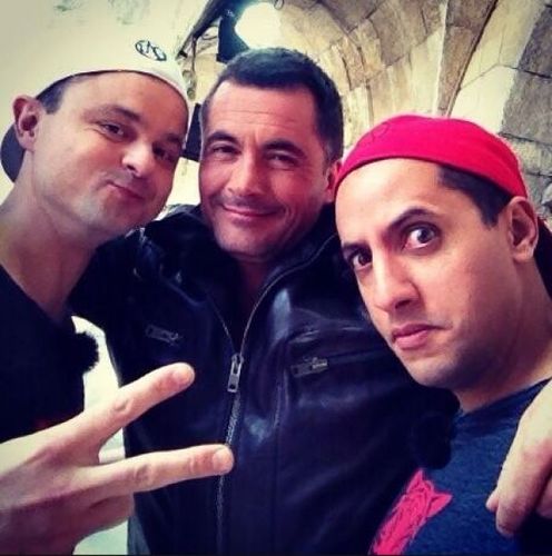 Pause avec mes lascars... #fortboyard 2013