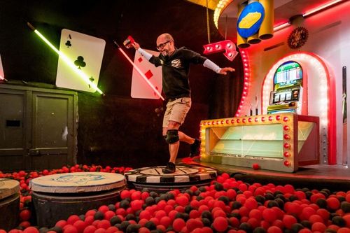 Maurice Barthelemy dans la cellule du Casino
