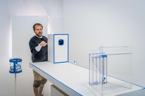 Stéphane Hénon dans la Salle du Jugement