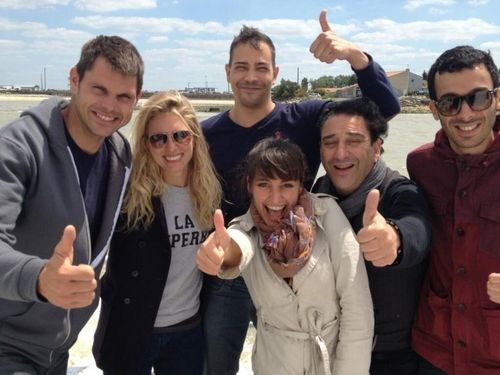 Direction #fortboyard avec @elatrassi @steevy_boulay @dani_lary @LMilotOfficiel et Dorothée Kristy