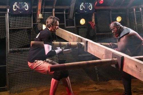 Camille Lacourt dans le duel des Piliers face à Big Boo