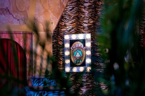 Un détail du décor de la cellule du Spa