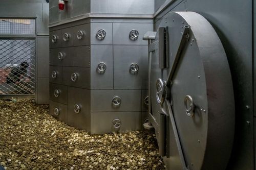 Le décor de la Banque (et tous ses boyards !)