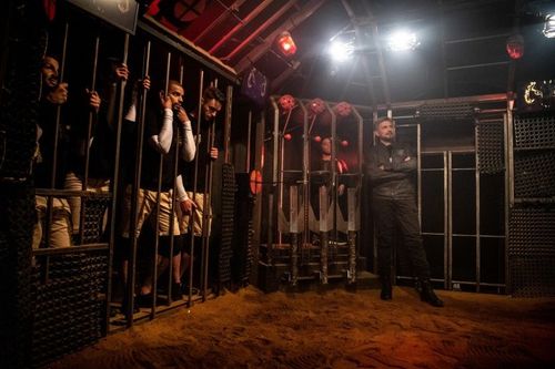 L'équipe N°11 dans la Cage