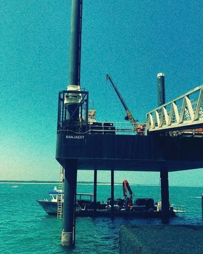 Démontage des installations techniques du fort