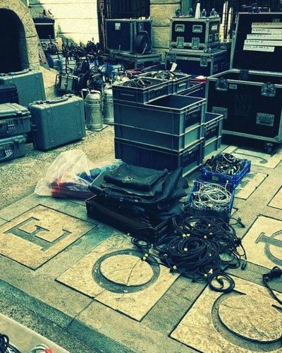 Démontage des installations techniques du fort