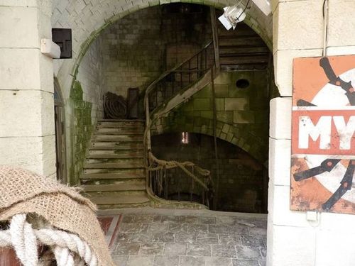 Thomas Mayrand sur le tournage de "Fort Boyard, toujours plus fort"